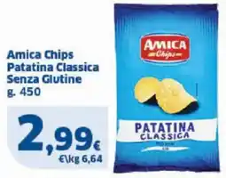 Sigma Amica Chips Patatina Classica Senza Glutine offerta