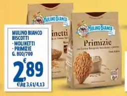 Sigma Mulino bianco biscotti - molinetti -primizie offerta