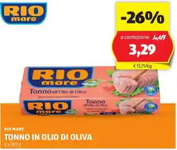 ALDI Rio mare tonno in olio di oliva offerta