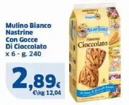 Sigma Mulino Bianco Nastrine Con Gocce Di Cioccolato offerta