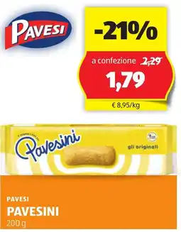 ALDI Pavesi pavesini offerta