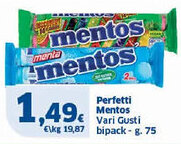 Sigma Perfetti Mentos Vari Gusti offerta