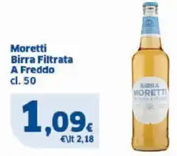 Sigma Moretti Birra Filtrata A Freddo offerta