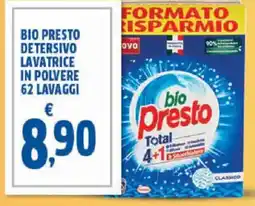 Sigma Bio presto detersivo lavatrice in polvere offerta
