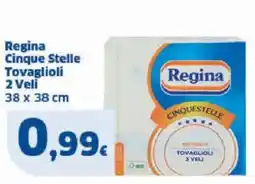 Sigma Regina Cinque Stelle Tovaglioli 2 Veli offerta