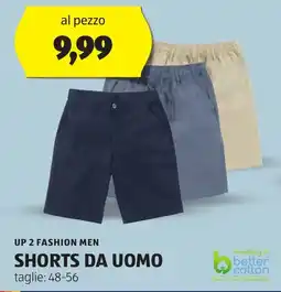 ALDI Up 2 fashion men shorts da uomo offerta