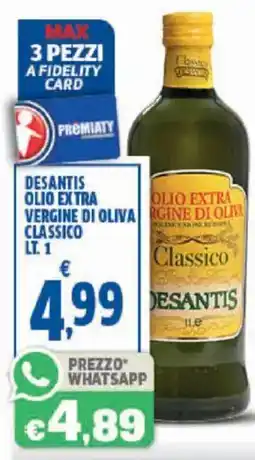 Sigma Desantis olio extra vergine di olivargine di oliva classico offerta
