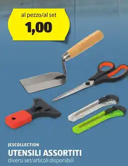 ALDI Jescollection utensili assortiti offerta