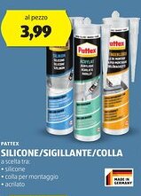 ALDI Pattex silicone/sigillante/colla offerta