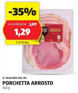 ALDI Il tagliere del re porchetta arrosto offerta