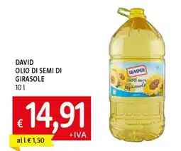 Galassia David olio di semi di girasole offerta