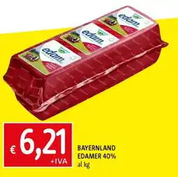 Galassia Bayernland edamer 40% offerta