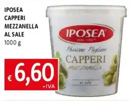 Galassia Iposea capperi mezzanella al sale offerta
