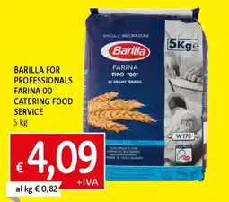 Galassia Barilla for professionals farina 00 catering food service offerta