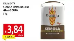 Galassia Frumenta semola rimacinata di grano duro offerta