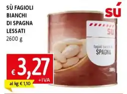 Galassia Sù fagioli bianchi di spagna lessati offerta