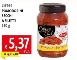 Galassia Citres pomodorini secchi a filetti offerta