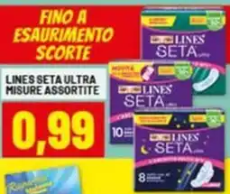 Risparmio Casa Lines seta ultra misure assortite offerta