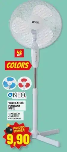 Risparmio Casa ONEO. Ventilatore piantana offerta