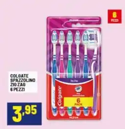 Risparmio Casa Colgate spazzolino zig zag 6 pezzi offerta