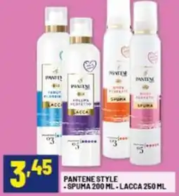 Risparmio Casa Pantene style spuma-lacca offerta