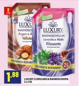 Risparmio Casa Luxury ecoricarica bagnoschiuma offerta