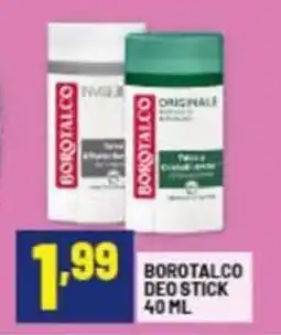 Risparmio Casa Borotalco deo stick offerta