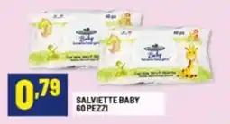 Risparmio Casa Salviette baby 60 pezzi offerta