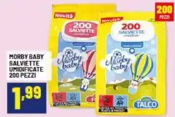 Risparmio Casa Morby baby salviette umidificate offerta