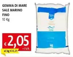 Galassia Gemma di mare sale marino fino offerta