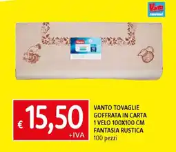 Galassia Vanto tovaglie goffrata in carta offerta