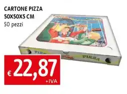 Galassia Cartone pizza 50x50x5 cm offerta