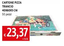 Galassia Cartone pizza trancio 40x60x5 cm offerta