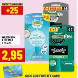 Risparmio Casa Wilkinson xtreme3 4 pezzi offerta