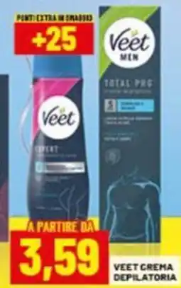 Risparmio Casa Veet crema depilatoria offerta