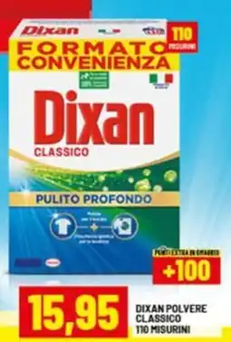 Risparmio Casa Dixan polvere classico 110 misurini offerta