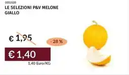 Prezzemolo e Vitale Le selezioni p&v melone giallo offerta