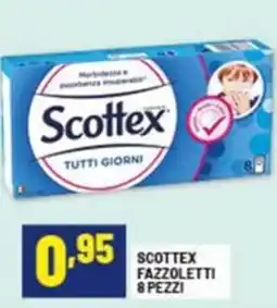 Risparmio Casa Scottex fazzoletti 8 pezzi offerta