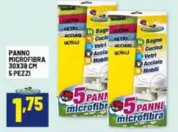 Risparmio Casa Panno microfibra 30x38 cm offerta
