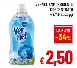 A&O Vernel ammorbidente concentrato offerta