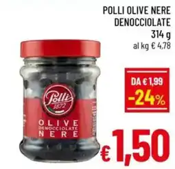 A&O Polli olive nere denocciolate offerta