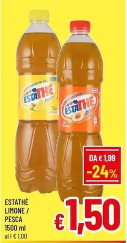 A&O Estathè limone/ pesca offerta