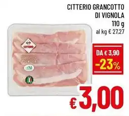 A&O Citterio grancotto di vignola offerta