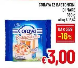 A&O Coraya 12 bastoncini di mare offerta