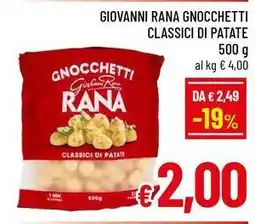A&O Giovanni rana gnocchetti classici di patate offerta