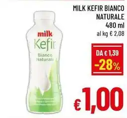 A&O Milk kefir bianco naturale offerta