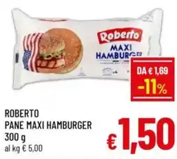 A&O Roberto pane maxi hamburger offerta