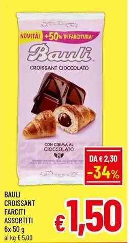 A&O Bauli croissant farciti assortiti offerta