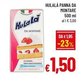 A&O Hulalá panna da montare offerta