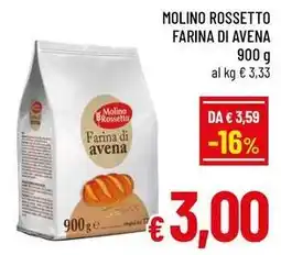 A&O Molino rossetto farina di avena offerta